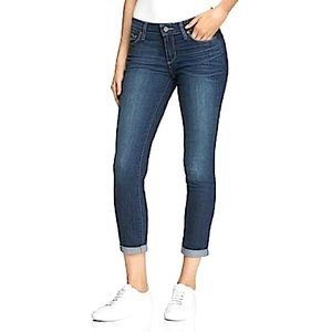 Paige Denim Kylie Jean Crop Dark Wash Sz 26